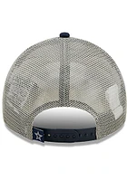 New Era Dallas Cowboys Circle Trucker 9TWENTY Adjustable Hat - Navy Blue