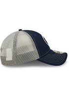 New Era Dallas Cowboys Circle Trucker 9TWENTY Adjustable Hat - Navy Blue