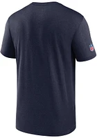 Nike Dallas Cowboys Navy Blue SIDELINE LEGEND Short Sleeve T Shirt