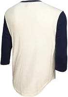 Dallas Cowboys White ICON HENLEY Long Sleeve Fashion T Shirt