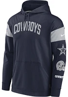Nike Dallas Cowboys Mens Navy Blue HOODIE TOP Hood