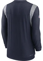 Nike Dallas Cowboys Navy Blue PLAYER Long Sleeve T-Shirt