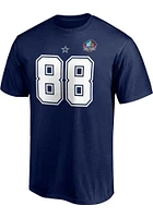 Drew Pearson Dallas Cowboys Navy Blue NAME AND NUMBER Short Sleeve Player T Shirt