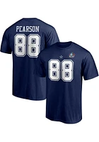 Drew Pearson Dallas Cowboys Navy Blue NAME AND NUMBER Short Sleeve Player T Shirt
