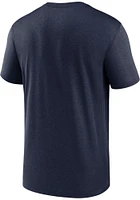 Nike Dallas Cowboys Navy Blue VERTICAL SPLIT Short Sleeve T Shirt