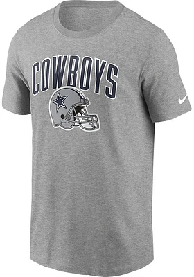 Nike Dallas Cowboys Grey TEAM ATHLETIC Short Sleeve T Shirt