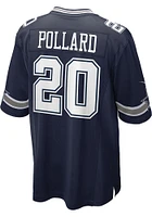 Tony Pollard  Nike Dallas Cowboys Navy Blue Road Football Jersey