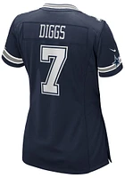 Trevon Diggs  Nike Dallas Cowboys Womens Navy Blue Road Game Football Jersey