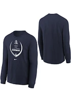 Nike Dallas Cowboys Youth Navy Blue Football Icon Long Sleeve T-Shirt
