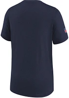 Nike Dallas Cowboys Youth Navy Blue Team Issue Sideline Short Sleeve T-Shirt