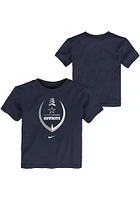 Nike Dallas Cowboys Toddler Navy Blue Football Icon Short Sleeve T-Shirt