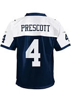 Dak Prescott Dallas Cowboys Youth Navy Blue Nike Alt 1 Throwback Football Jersey