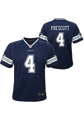 Dak Prescott Dallas Cowboys Toddler Navy Blue Nike Home Football Jersey