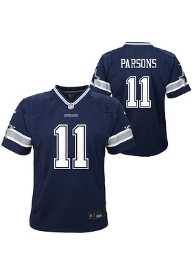 Micah Parsons Dallas Cowboys Boys Navy Blue Nike Home Football Jersey
