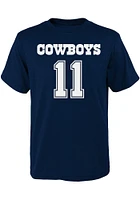 Micah Parsons Dallas Cowboys Youth Navy Blue NN Player Tee