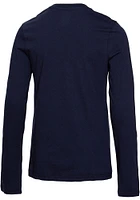 Dallas Cowboys Youth Navy Blue Primary Logo Long Sleeve T-Shirt