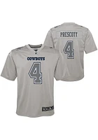 Dak Prescott Dallas Cowboys Youth Grey Nike Atmosphere Football Jersey
