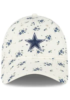 New Era Dallas Cowboys White Bloom 9TWENTY Womens Adjustable Hat