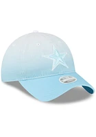 New Era Dallas Cowboys Blue Ombre 9TWENTY Womens Adjustable Hat