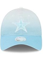 New Era Dallas Cowboys Blue Ombre 9TWENTY Womens Adjustable Hat