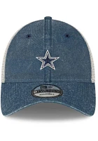 New Era Dallas Cowboys Navy Blue Micro 9TWENTY Womens Adjustable Hat