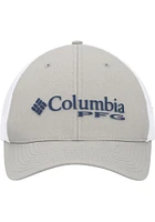 Columbia Dallas Cowboys Mens Grey 2 Tone PFG Mesh Flex Hat