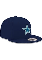 New Era Dallas Cowboys Navy Blue 9FIFTY Mens Snapback Hat