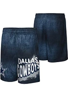Dallas Cowboys Youth Navy Blue Heating Up Shorts