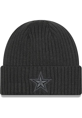 New Era Dallas Cowboys Grey Steel Clouds JR Core Classic Cuff Youth Knit Hat