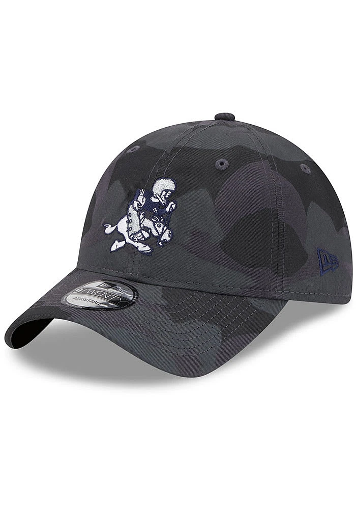 New Era Dallas Cowboys Retro Camo Core Classic 2.0 9TWENTY Adjustable Hat - Black