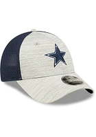 New Era Dallas Cowboys Active 9FORTY Adjustable Hat - Grey