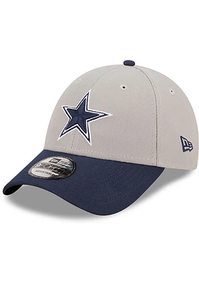 New Era Dallas Cowboys The League 9FORTY Classic Adjustable Hat - Grey