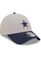 New Era Dallas Cowboys The League 9FORTY Classic Adjustable Hat - Grey