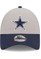 New Era Dallas Cowboys The League 9FORTY Classic Adjustable Hat - Grey
