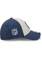New Era Dallas Cowboys Mens Grey Retro 2022 Sideline 39THIRTY Flex Hat