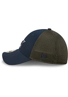 New Era Dallas Cowboys Mens Navy Blue Team Neo 39THIRTY Flex Hat