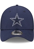 New Era Dallas Cowboys Mens Navy Blue Essential 39THIRTY Flex Hat