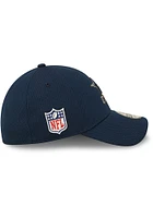 New Era Dallas Cowboys Mens Navy Blue 2022 Coaches 39THIRTY Flex Hat