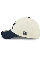 New Era Dallas Cowboys Mens Ivory 2022 Sideline 39THIRTY Flex Hat