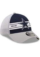 New Era Dallas Cowboys Mens Navy Blue Team Banded 39THIRTY Flex Hat