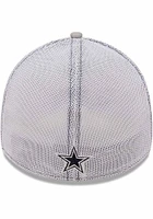 New Era Dallas Cowboys Mens Navy Blue Team Banded 39THIRTY Flex Hat