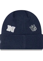 New Era Dallas Cowboys Black Identity Cuff Mens Knit Hat