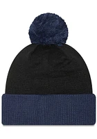 New Era Dallas Cowboys Black Confident Cuff Mens Knit Hat