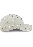 New Era Dallas Cowboys Grey Floral 9TWENTY Womens Adjustable Hat