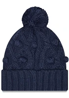 New Era Dallas Cowboys Navy Blue Toasty Cuff Womens Knit Hat
