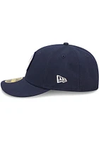 New Era Dallas Cowboys Mens Navy Blue Retro 2022 Sideline LP59FIFTY Fitted Hat