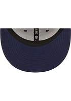 New Era Dallas Cowboys Mens Navy Blue Retro 2022 Sideline LP59FIFTY Fitted Hat