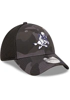 New Era Dallas Cowboys Mens Black Camo 39THIRTY Flex Hat