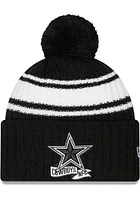 New Era Dallas Cowboys Black Alt 2022 Sideline Sport Mens Knit Hat