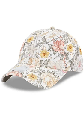 New Era Dallas Cowboys White Bloom 9TWENTY Classic Womens Adjustable Hat